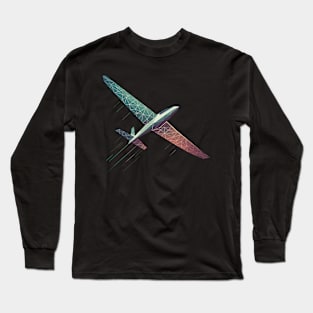 Glider Sailplane Biplane Long Sleeve T-Shirt